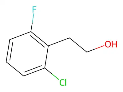 2-(2-Chloro-6-fluorophenyl)ethanol structure