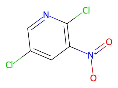2,3-Dichloro-5-nitropyridine structure