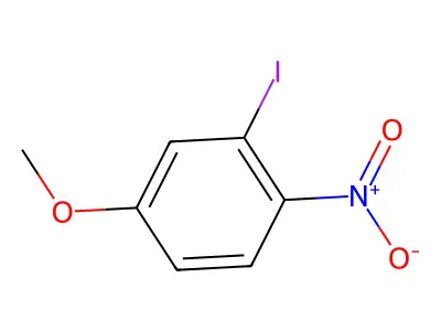 4-Nitro-3-iodoanisole structure