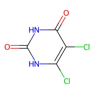 5,6-dichlorouracil structure