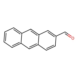 2-Anthracenecarbaldehyde structure
