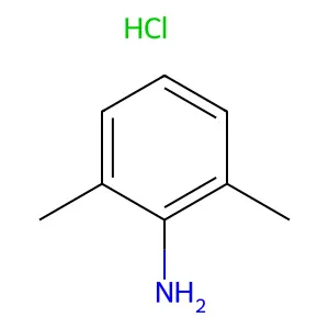 2,6-二甲基苯胺盐酸盐(1:1) structure