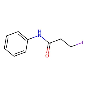 3-碘-N-苯基丙酰胺 structure
