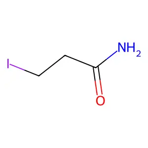 3-碘丙酰胺 structure