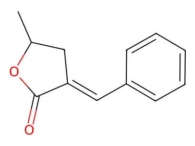 3-Benzylidene-5-methyloxolan-2-one structure