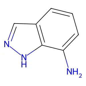 1H-吲唑-7-胺 structure