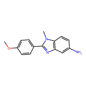 2-(4-Methoxyphenyl)-1-methyl-1H-benzimidazol-5-amine structure