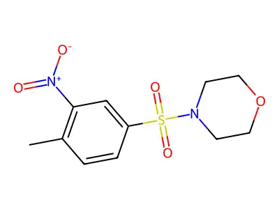 4-[(4-Methyl-3-nitrobenzene)sulfonyl]morpholine structure