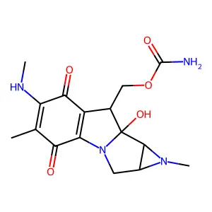 Mitomycin derivative T 41 structure