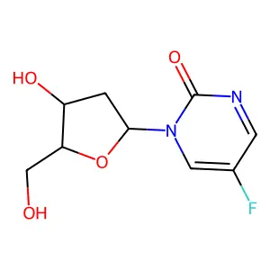 1-(2-Deoxy-beta-D-erythro-pentofuranosyl)-5-fluoro-2(1H)-pyrimidinone structure