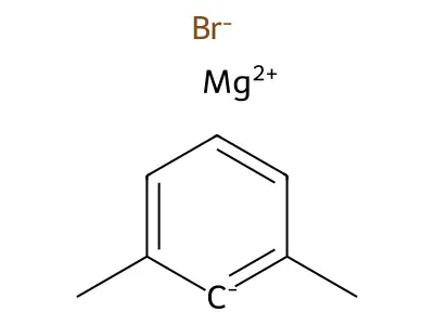 Bromo(2,6-dimethylphenyl)magnesium structure