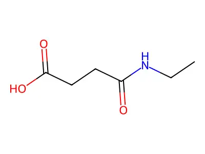 3-(ethylcarbamoyl)propanoic Acid structure