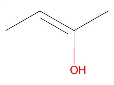 2-Buten-2-ol structure
