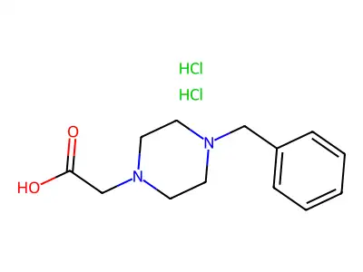 (4-Benzylpiperazin-4-ium-1-yl)acetate structure