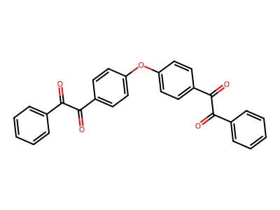 Ethanedione, 1,1'-(oxydi-4,1-phenylene)bis[2-phenyl- structure
