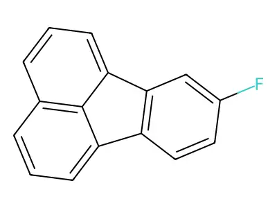 3-Fluorofluoranthene structure