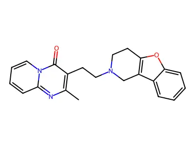 Lusaperidone structure