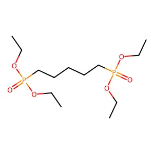 Phosphonic acid, pentamethylenedi-, tetraethyl ester structure