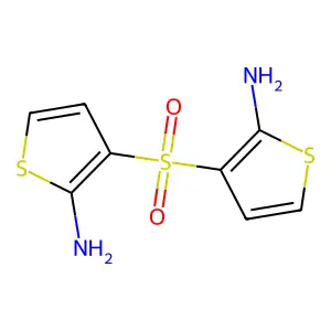 3-((2-Amino-3-thienyl)sulfonyl)-2-thienylamine structure