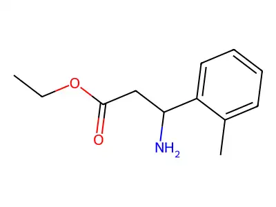 beta-Amino-2-methyl-benzenepropanoic acid ethyl ester structure