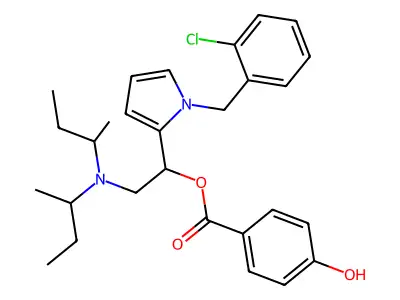 Viminol hydroxybenzoate structure