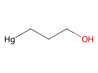 1-Hydroxypropylmercury structure
