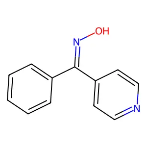 Phenyl 4-pyridinyl ketone oxime structure