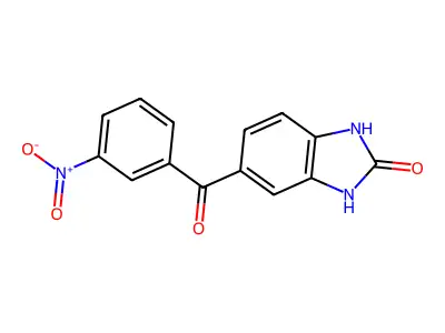 5-(3-Nitrobenzoyl)-1,3-dihydrobenzimidazol-2-one structure