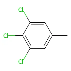 3,4,5-Trichlorotoluene structure