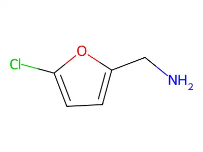 (5-Chlorofuran-2-yl)methanamine structure