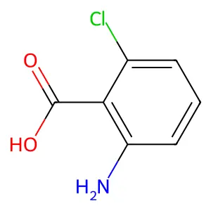 2-Amino-6-chlorobenzoic acid structure