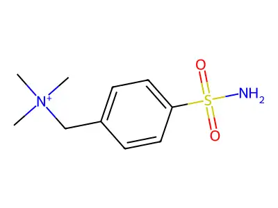 Quaternary ammonium sulfanilamide structure