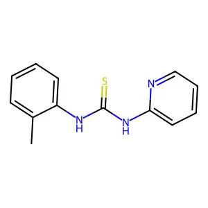 N-(2-Methylphenyl)-N'-(2-pyridinyl)thiourea structure