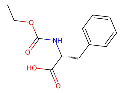 2-[(Ethoxycarbonyl)amino]-3-phenylpropanoic acid structure