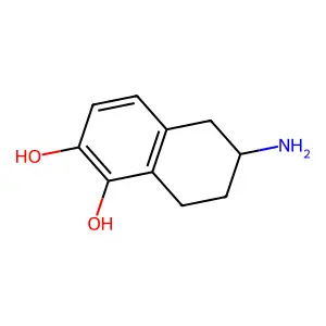 2-Amino-5,6-dihydroxytetralin structure