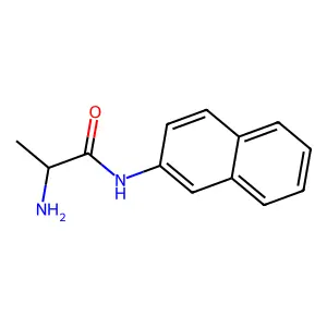 DL-Alanine-beta-naphthylamide structure