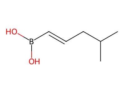 4-methylpent-1-enylboronic Acid structure
