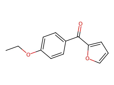 4-Ethoxyphenyl 2-furyl ketone structure