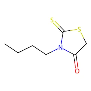 3-Butyl-2-thio-4-thiazolidinone structure