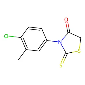 Rhodanine, 3-(4-chloro-m-tolyl)- structure