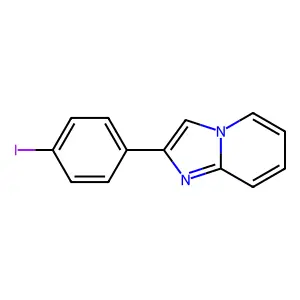 2-(4-Iodophenyl)imidazo[1,2-a]pyridine structure