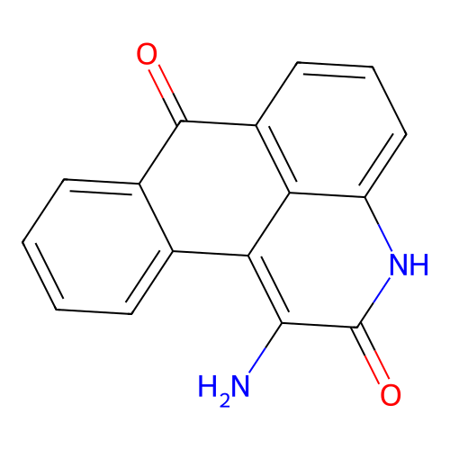 1-Amino-3H-naphtho[1,2,3-de]quinoline-2,7-dione structure