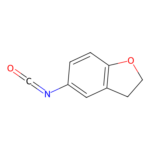 5-Isocyanato-2,3-dihydro-1-benzofuran structure