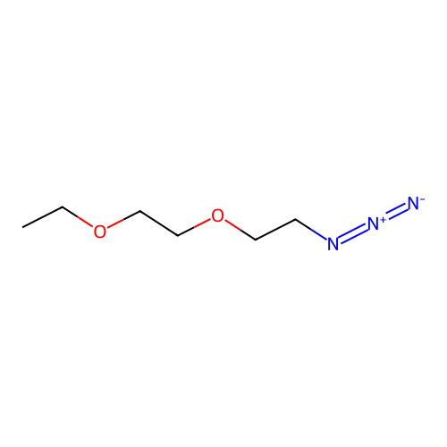 1-Azido-2-(2-ethoxyethoxy)ethane structure