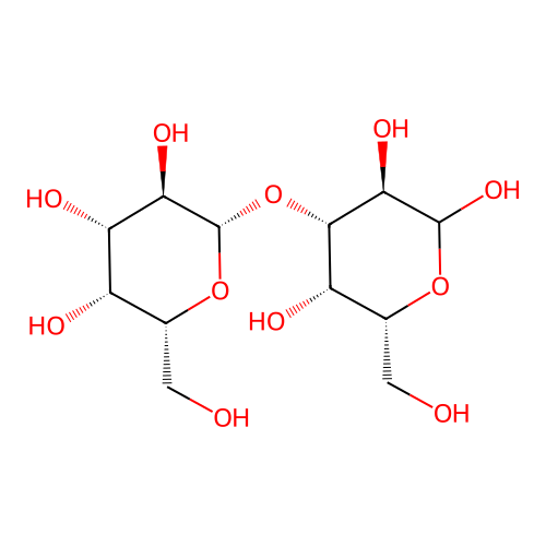beta-D-galactopyranosyl-(1->3)-D-galactopyranose structure