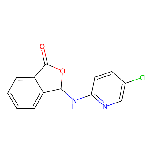 3-(5-Chloro-pyridin-2-ylamino)-3H-isobenzofuran-1-one structure