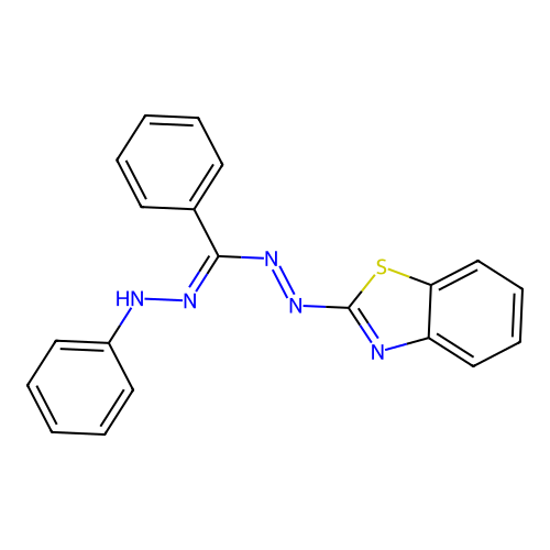 N'-anilino-N-(1,3-benzothiazol-2-ylimino)benzenecarboximidamide structure