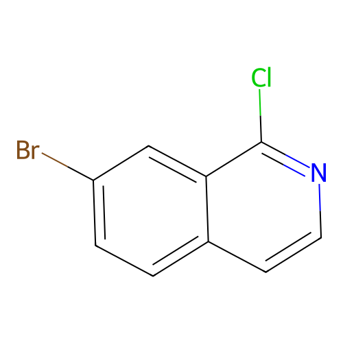 7-Bromo-1-Chloroisoquinoline structure