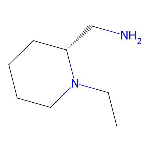[(2R)-1-ethylpiperidin-2-yl]methanamine structure