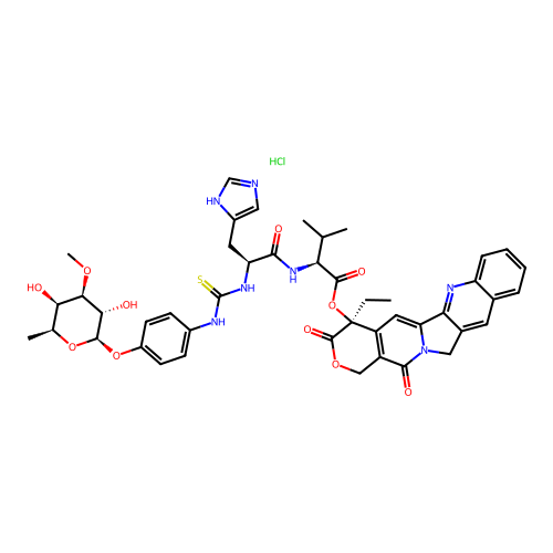 Afeletecan Hydrochloride structure